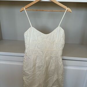 Sabo Skirt White Mini Dress